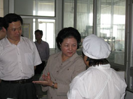 省領(lǐng)導(dǎo)、市領(lǐng)導(dǎo)來我司進行視察、指導(dǎo)